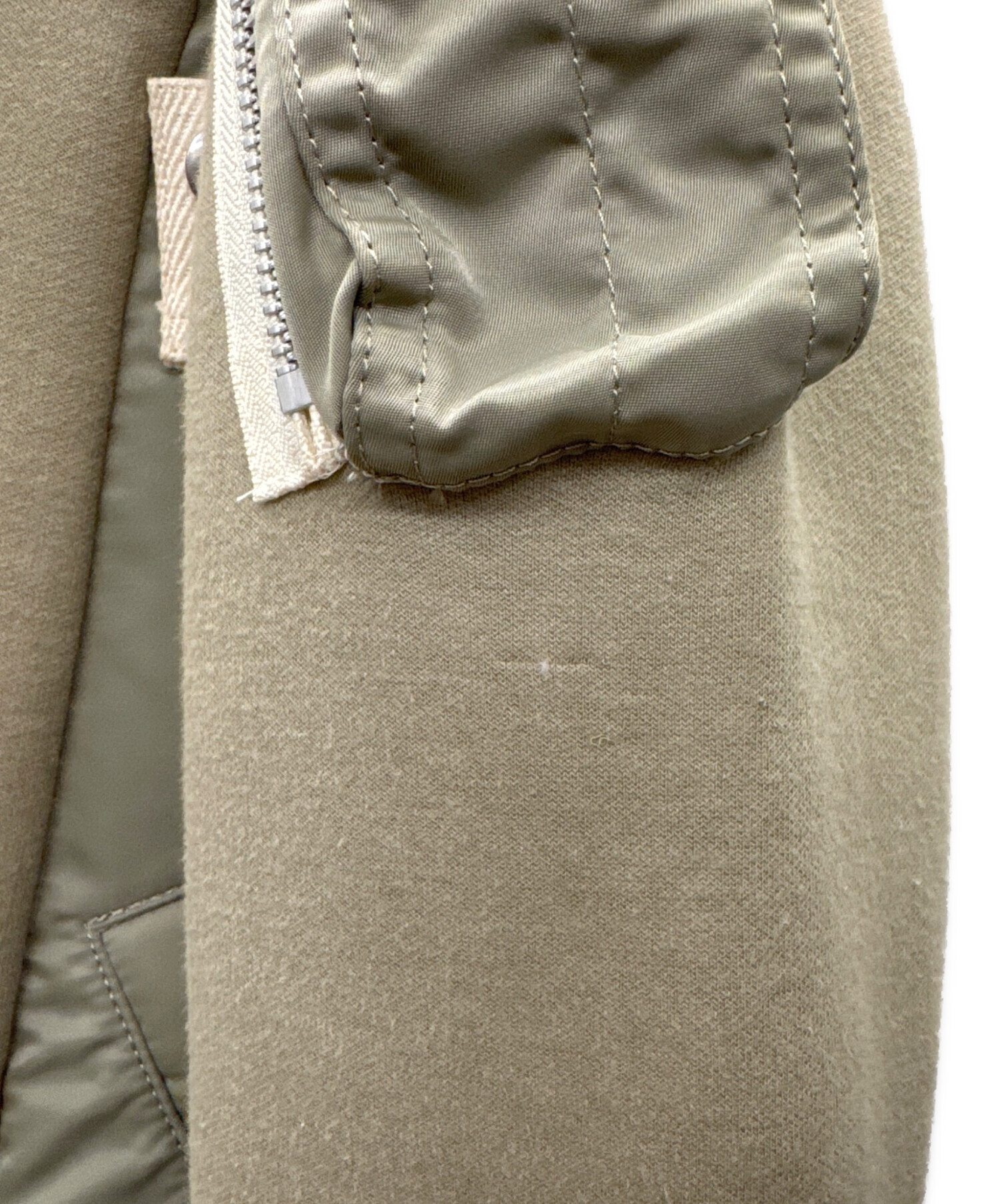 中古・古着通販】sacai (サカイ) Sponge Sweat x Nylon Twill Pullover