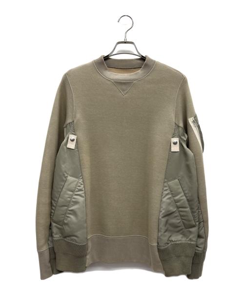 中古・古着通販】sacai (サカイ) Sponge Sweat x Nylon Twill Pullover