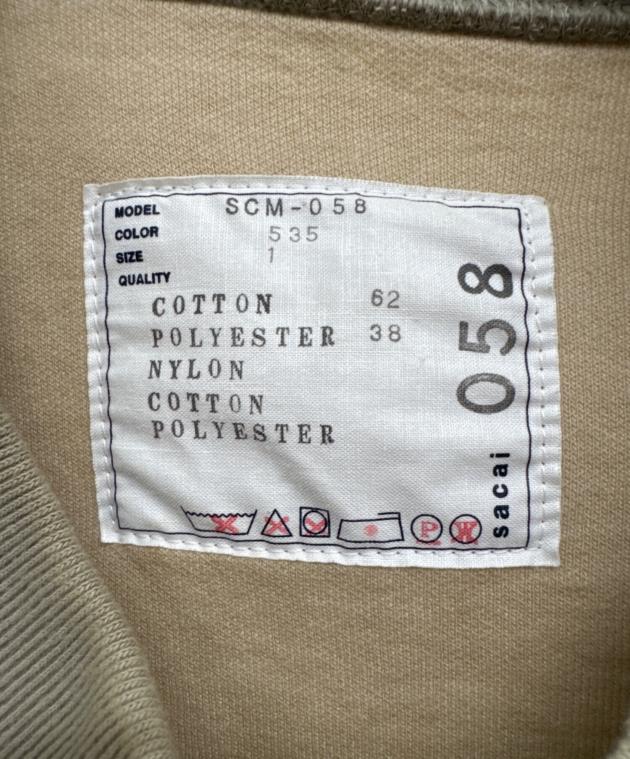 中古・古着通販】sacai (サカイ) Sponge Sweat x Nylon Twill Pullover