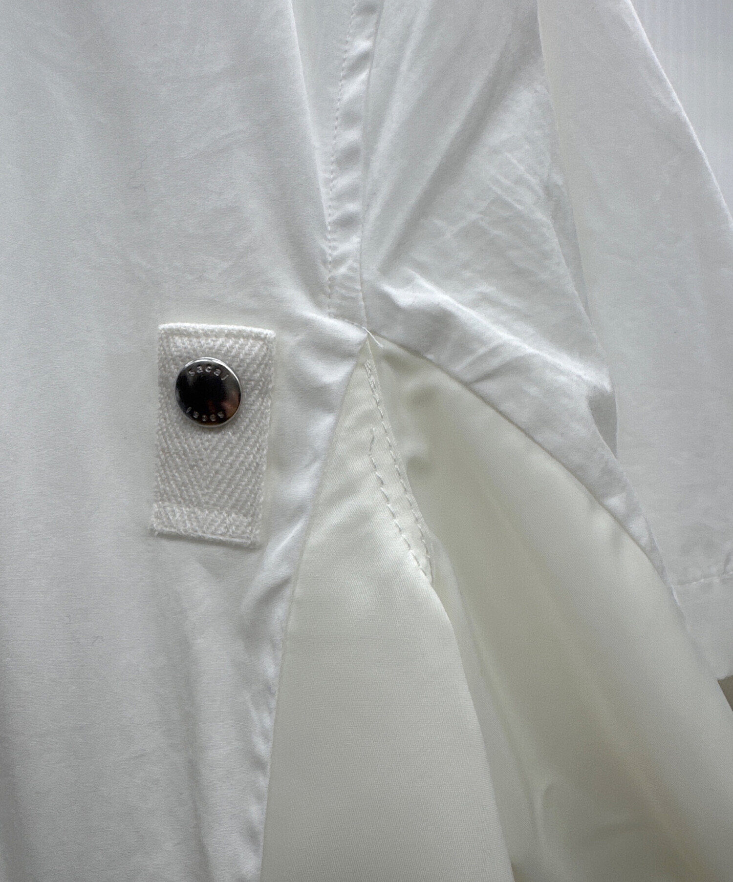 中古・古着通販】sacai (サカイ) Cotton Poplin Pullover ホワイト