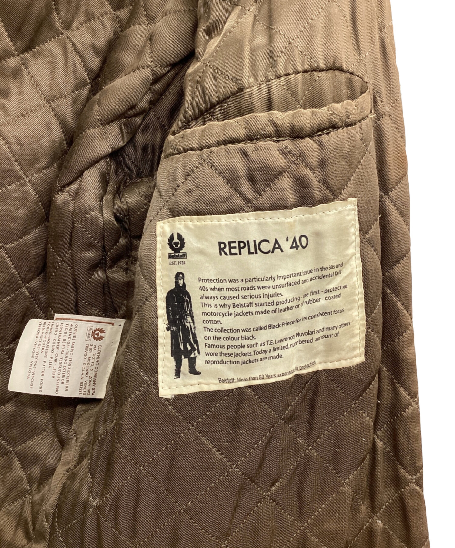 中古・古着通販】BELLSTAFF (ベルスタッフ) ライダースジャケット