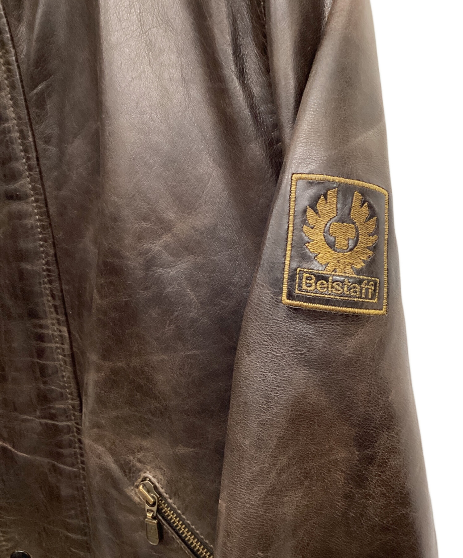 中古・古着通販】BELLSTAFF (ベルスタッフ) ライダースジャケット