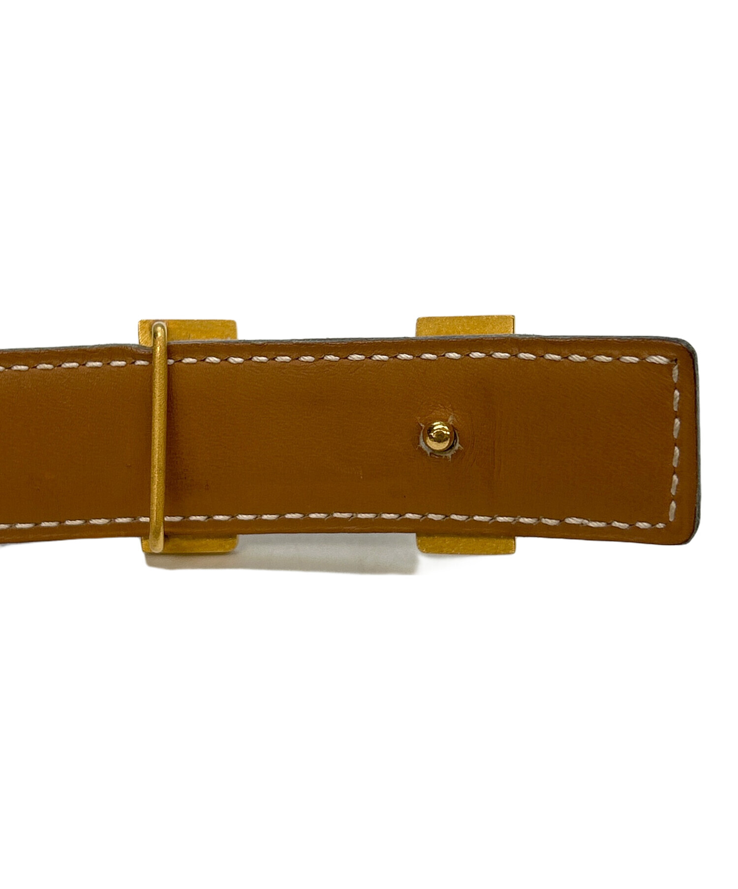 中古・古着通販】HERMES (エルメス) レザーベルト コンスタンス