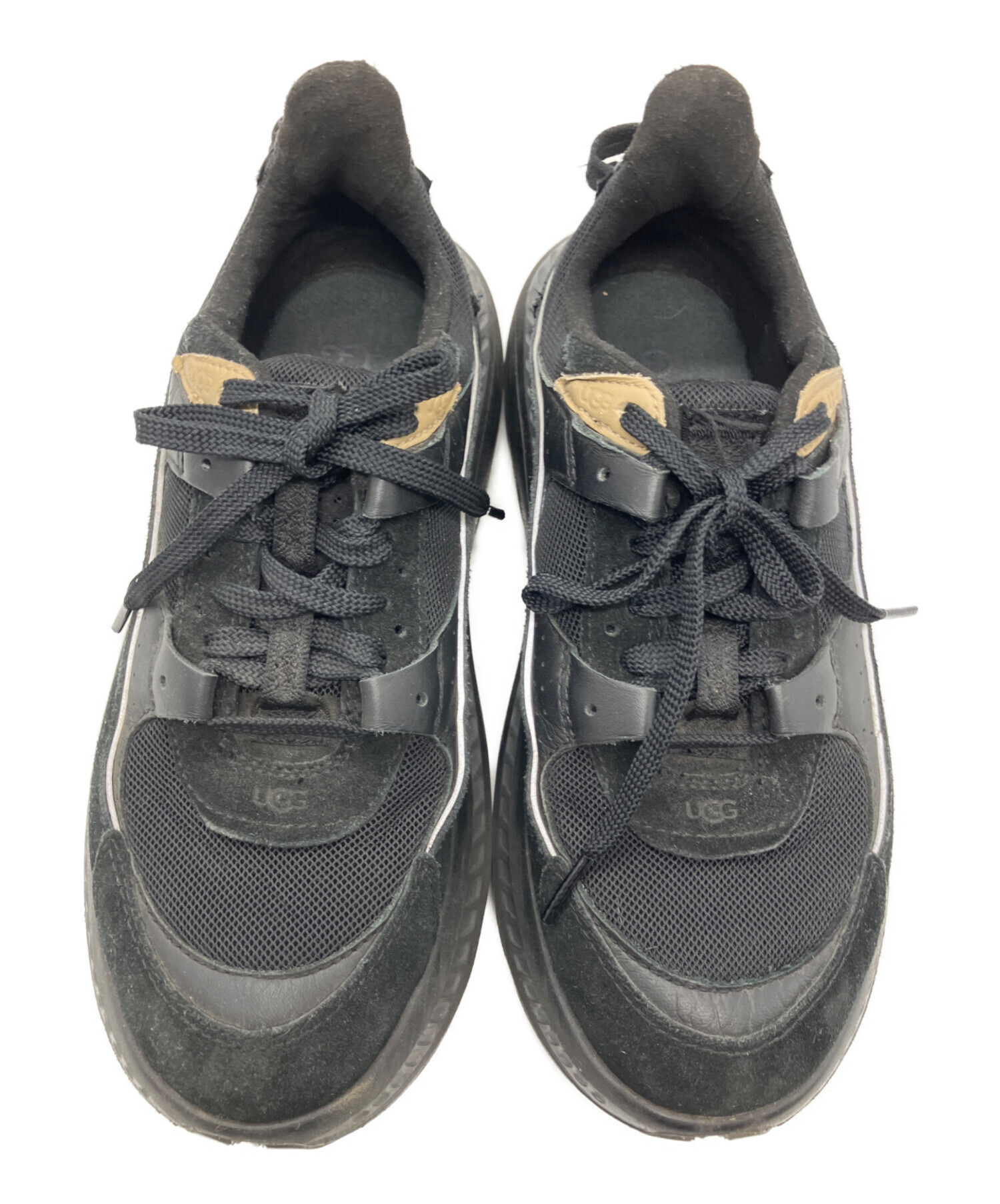 中古・古着通販】UGG (アグ) UGG 厚底スニーカー ブラック サイズ