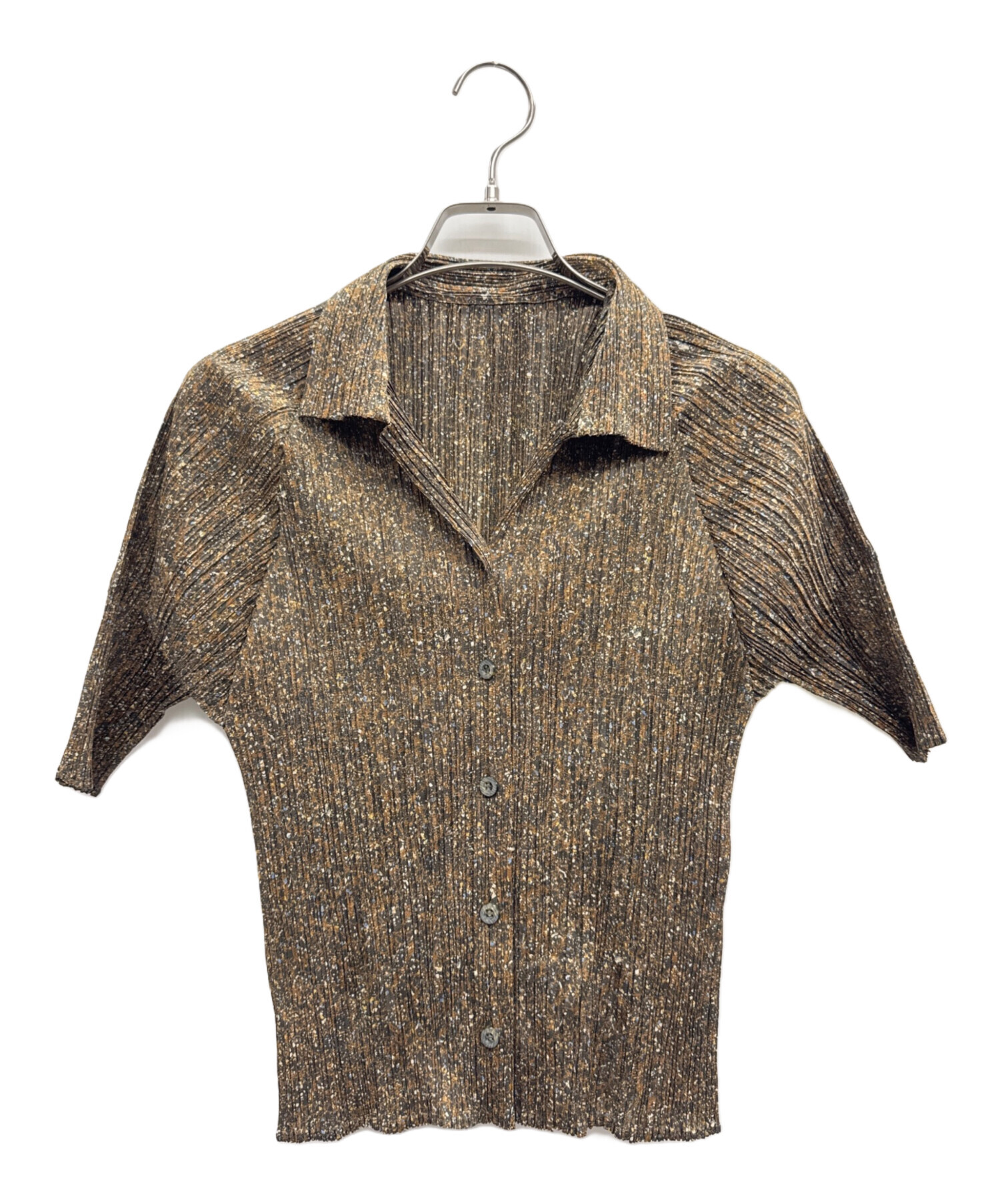 中古・古着通販】PLEATS PLEASE (プリーツプリーズ) 半袖ブラウス