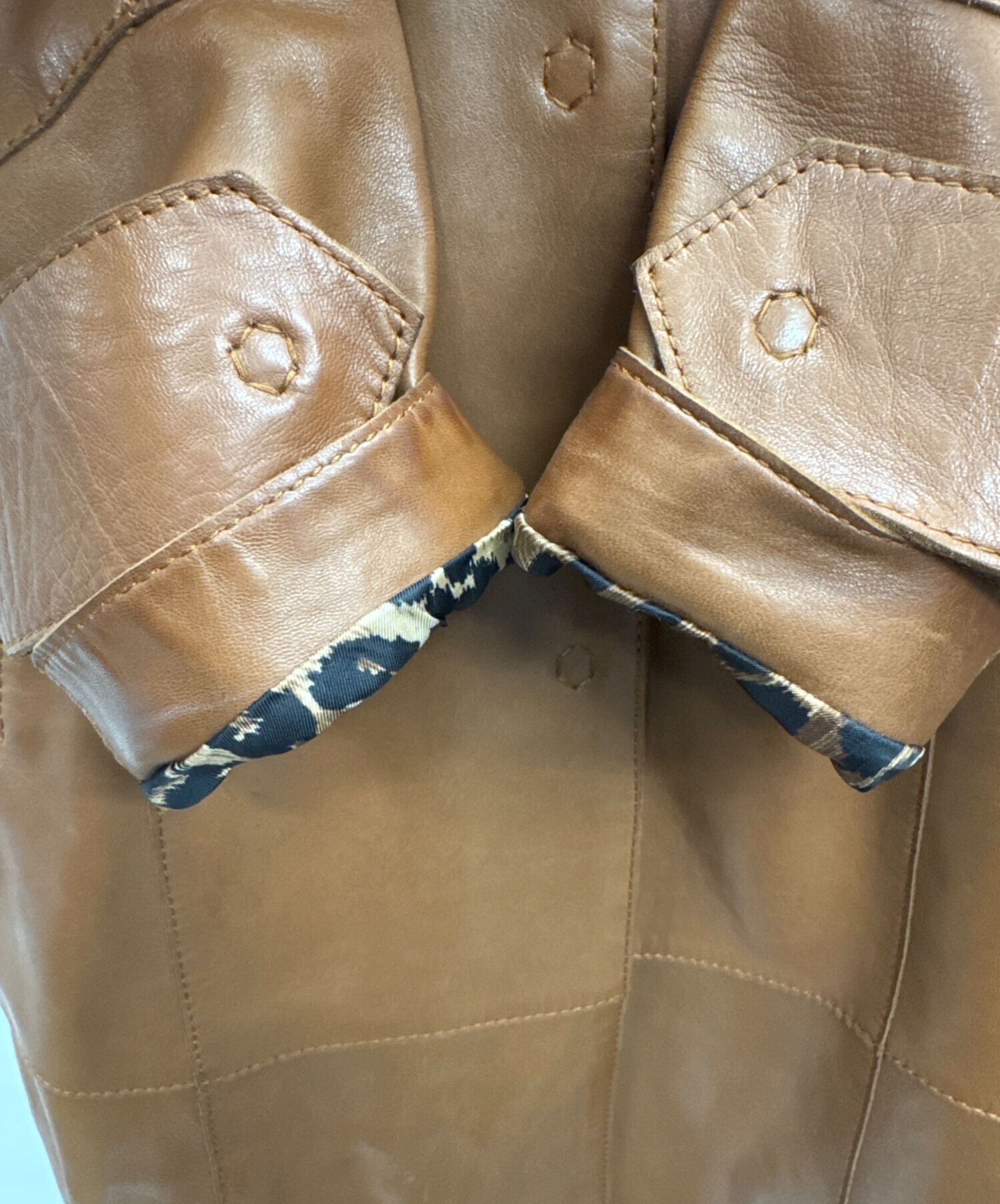 中古・古着通販】DOLCE & GABBANA (ドルチェ＆ガッバーナ) レザー