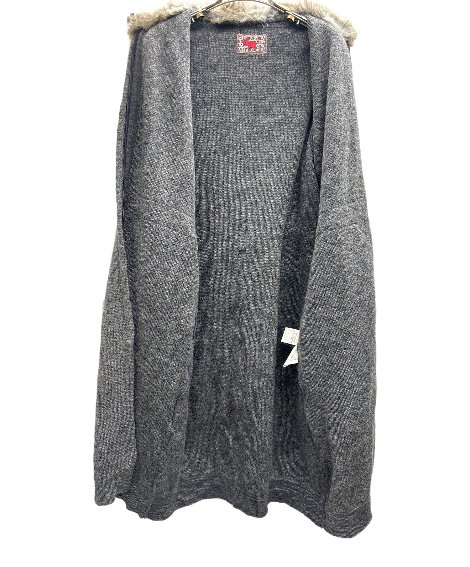 256.OLLEBOREBLA アルベロベロ ニット カーディガン モヘヤ ウール混