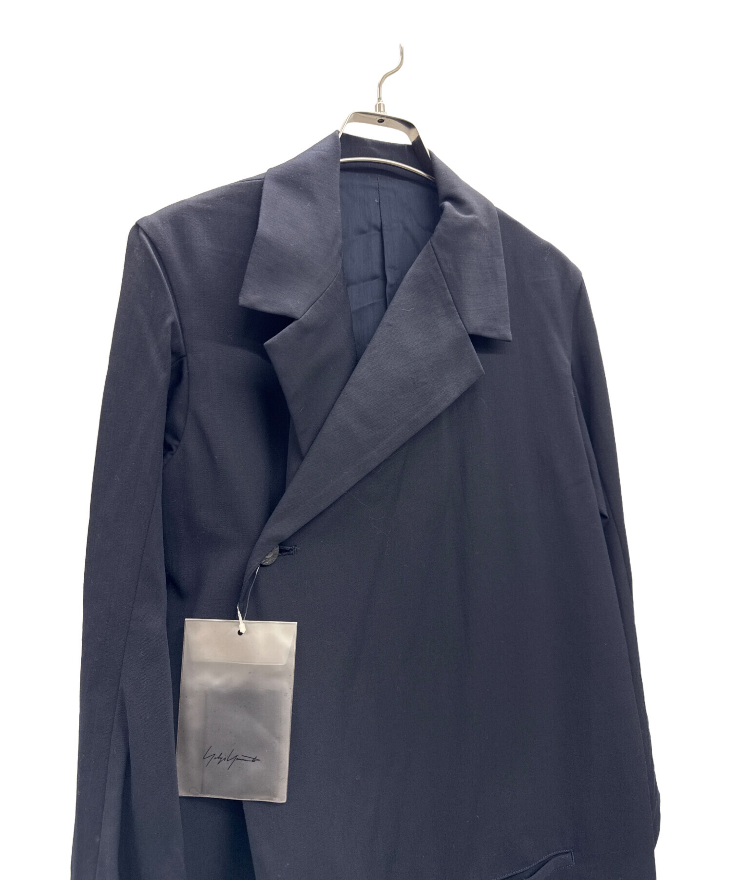 Yohji Yamamoto ジャージジャケット ヨウジヤマモト ビンテージ古着 40 LINEN TRIPLE STITCH JACKET WITH DECORATIVE CLOTH(S Beige