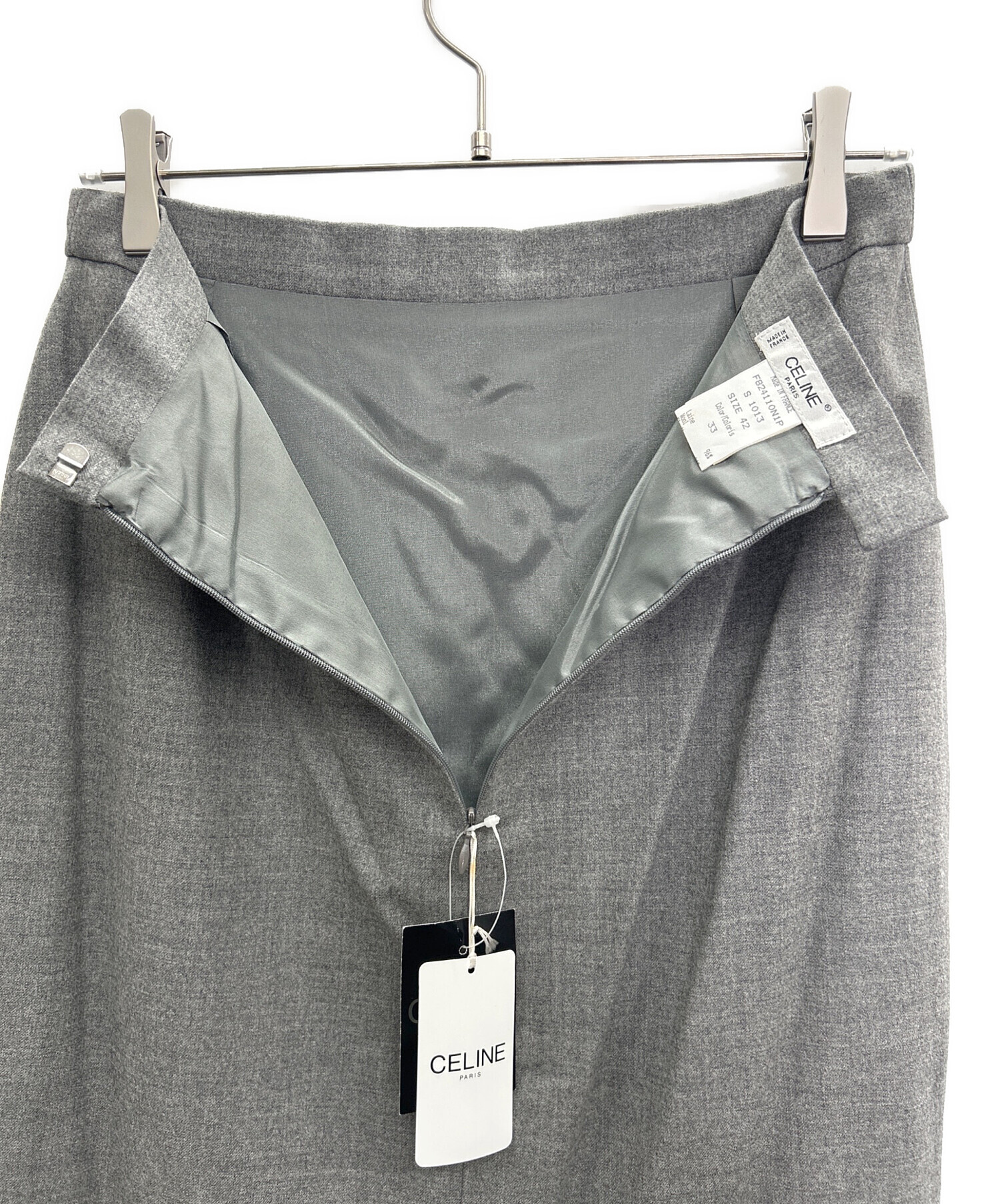 中古・古着通販】CELINE (セリーヌ) セットアップ グレー サイズ:42