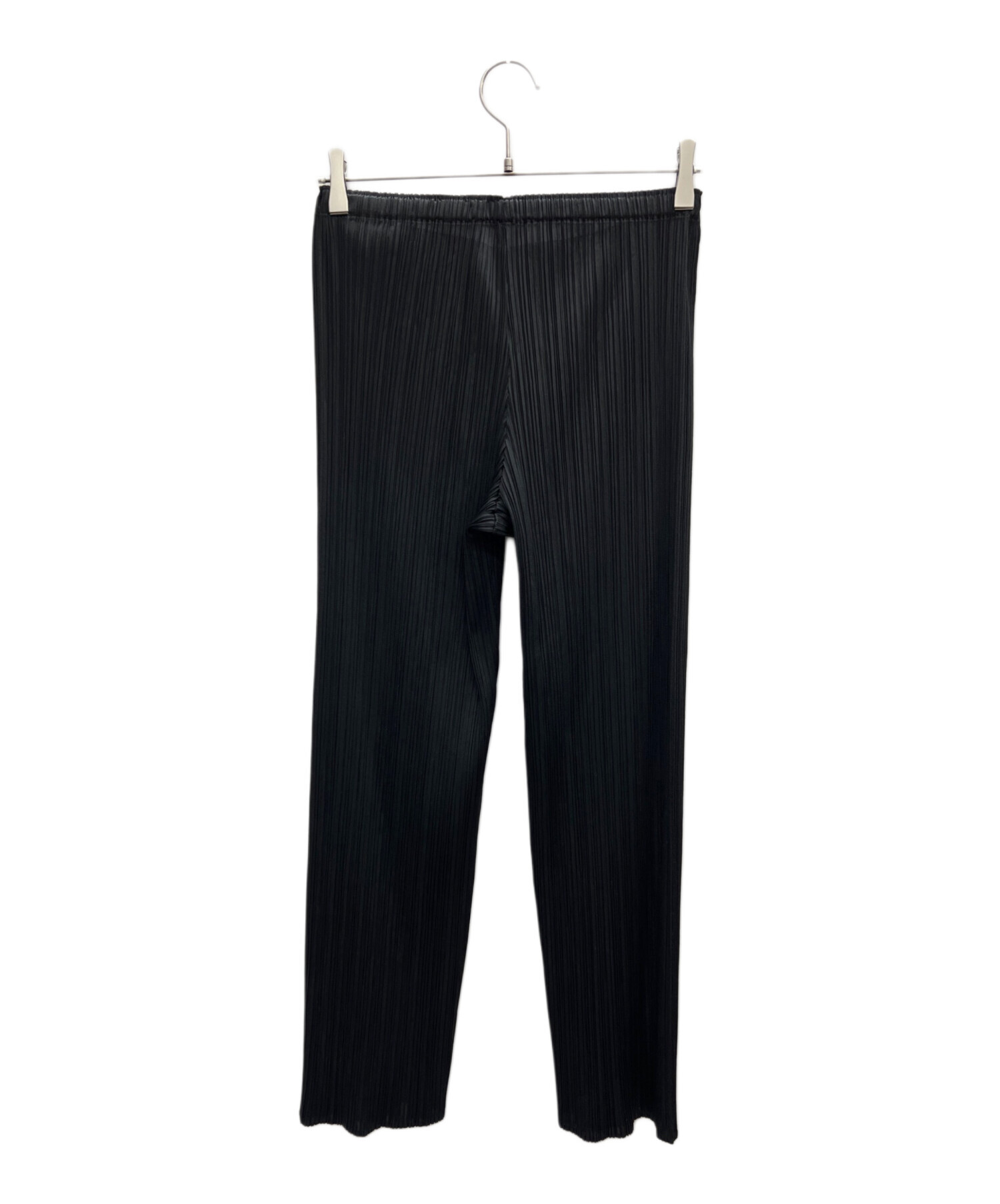 PLEATS PLEASE ブラックドレスパンツ　1000円お値下げ 中古・古着通販】PLEATS PLEASE (プリーツプリーズ) プリーツパンツ
