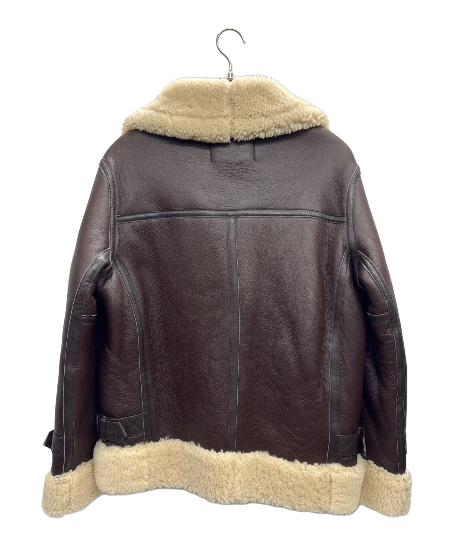 中古・古着通販】Schott (ショット) B-3ムートンジャケット ブラウン 