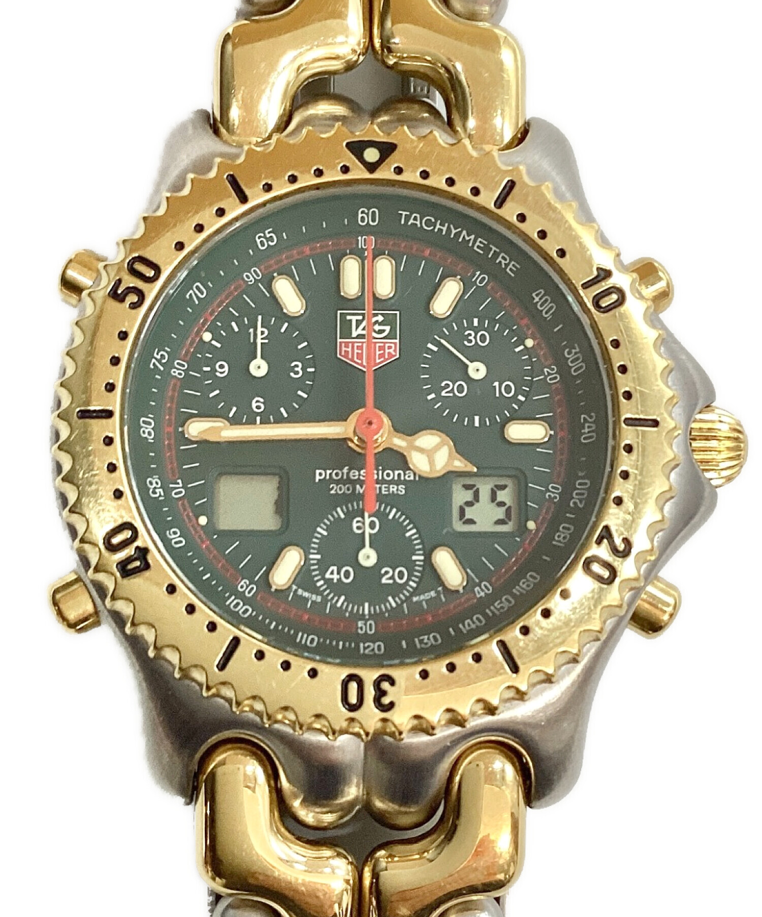 中古・古着通販】TAG HEUER (タグホイヤー) セナモデル ゴールド