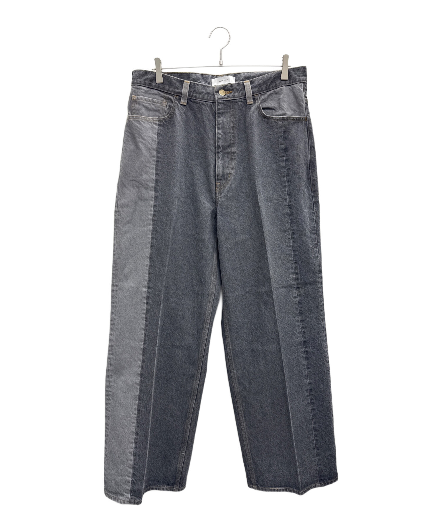 中古・古着通販】FACETASM (ファセッタズム) パッチワークデニムパンツ 