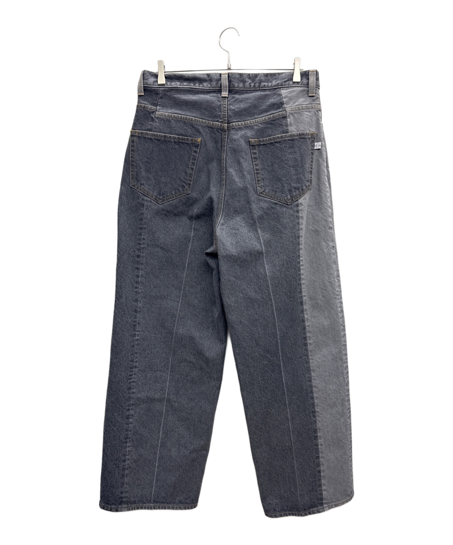 中古・古着通販】FACETASM (ファセッタズム) パッチワークデニムパンツ 