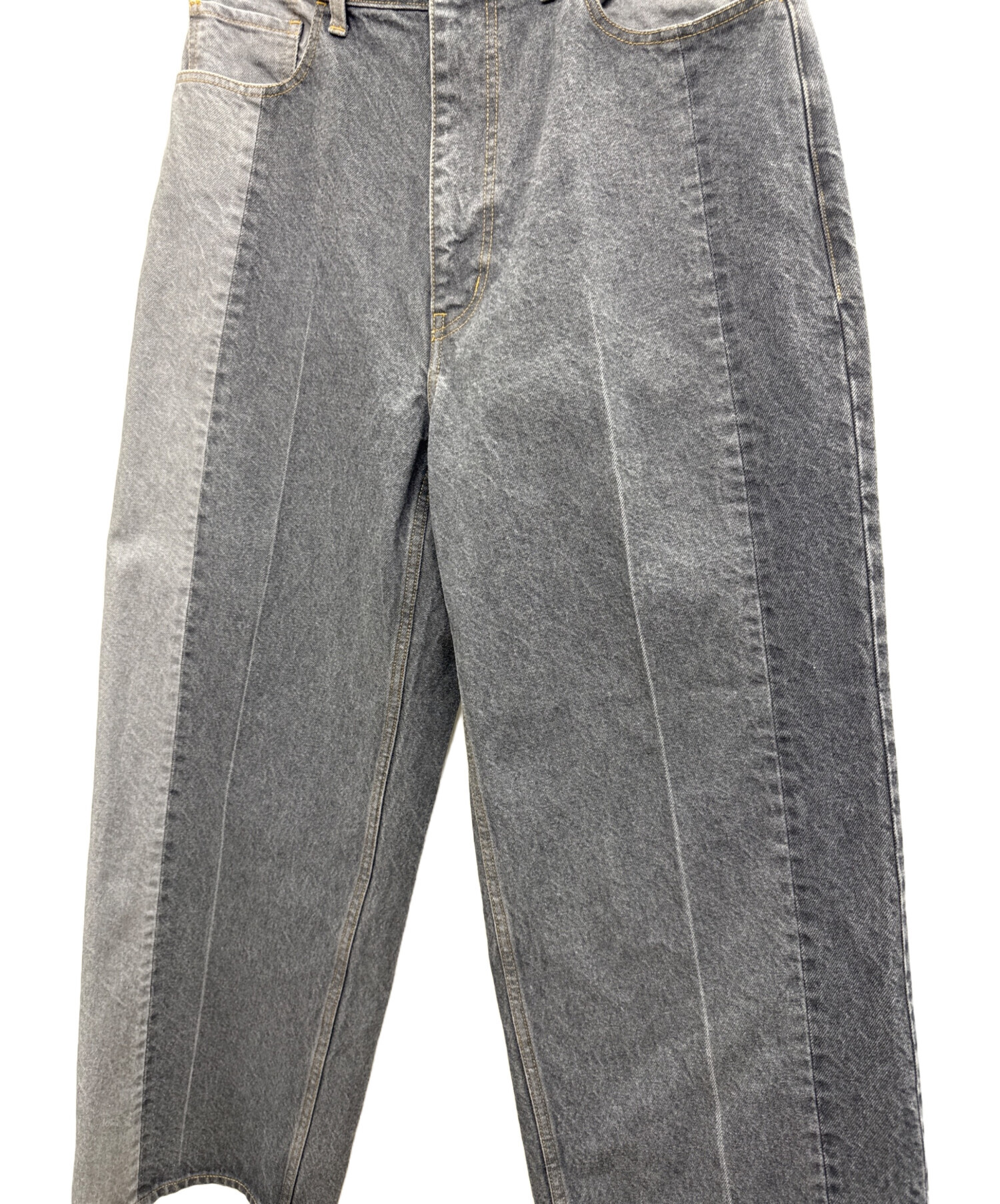 中古・古着通販】FACETASM (ファセッタズム) パッチワークデニムパンツ