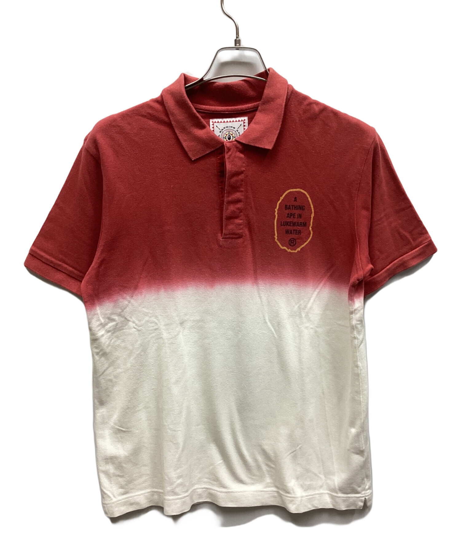 A BATHING APE ポロシャツ Mサイズ 中古・古着通販】A BATHING APE (アベイシングエイプ) ポロシャツ