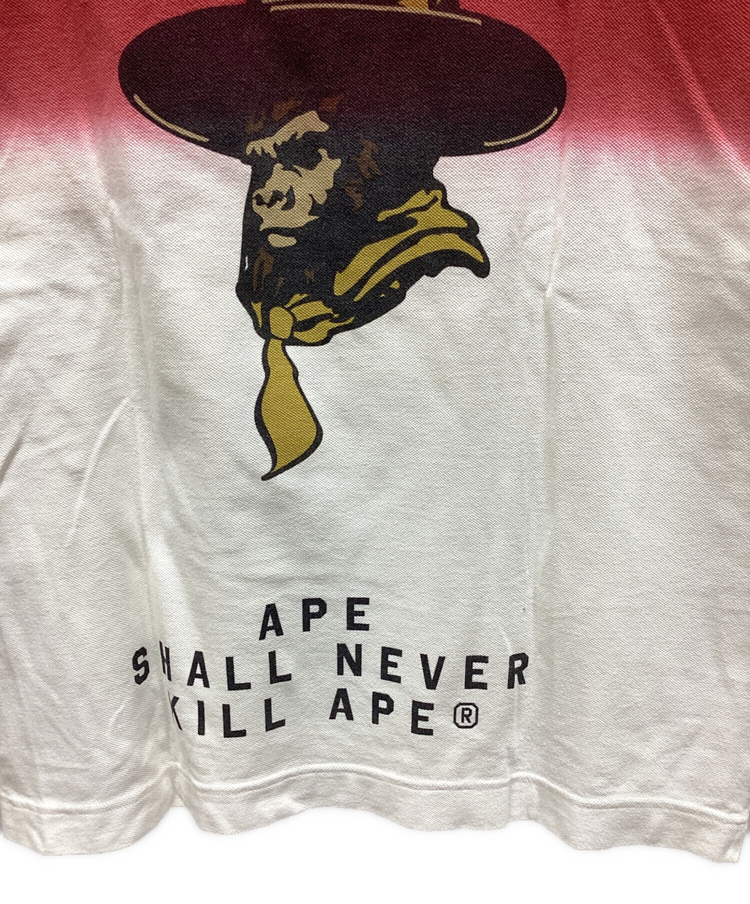 中古・古着通販】A BATHING APE (アベイシングエイプ) ポロシャツ