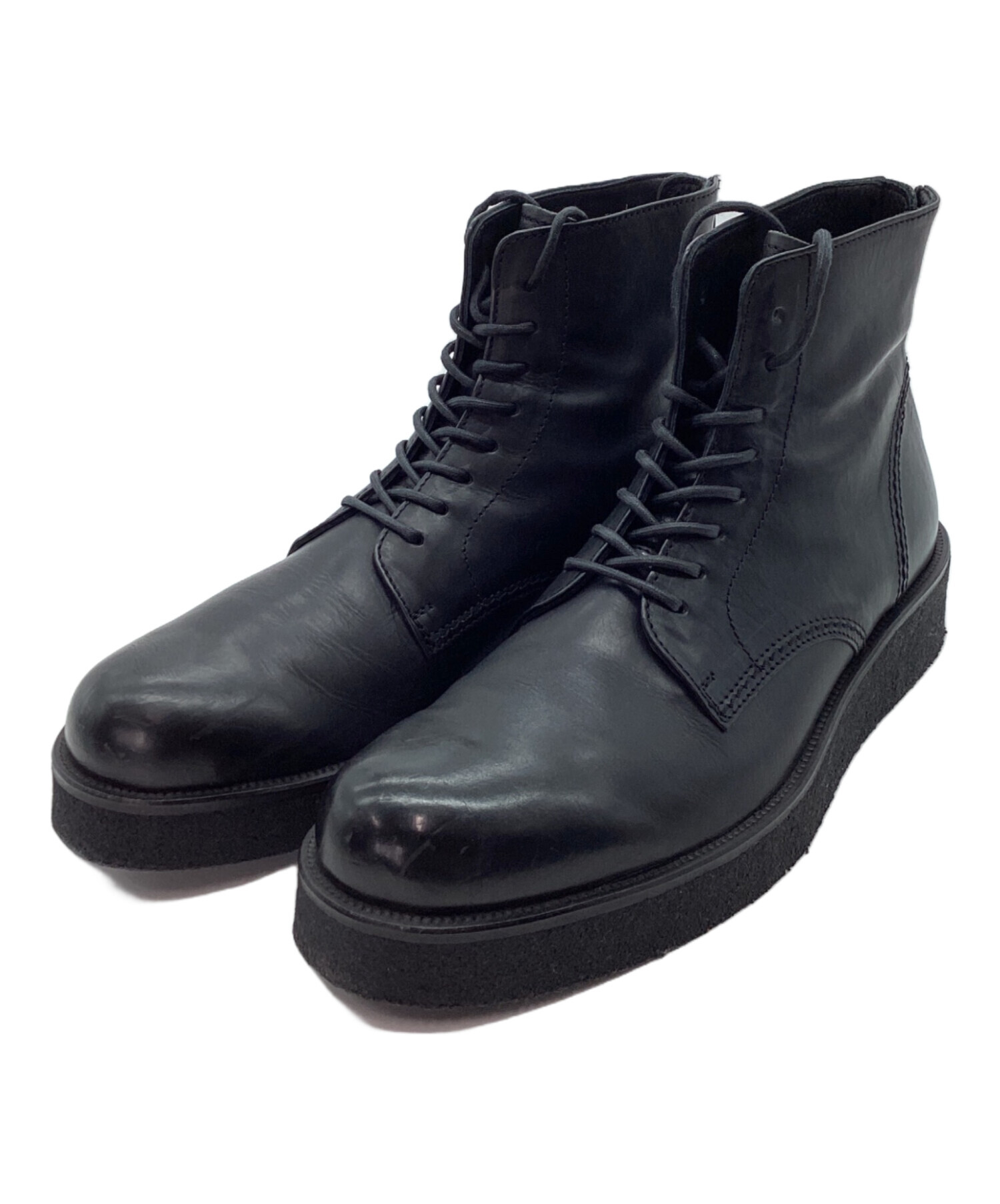 中古・古着通販】PADRONE (パドローネ) ブーツ ブラック サイズ:42 