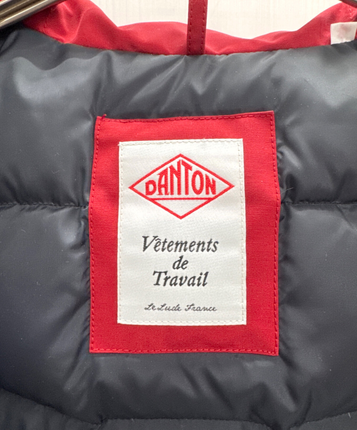 中古・古着通販】DANTON (ダントン) ダウンジャケット レッド サイズ