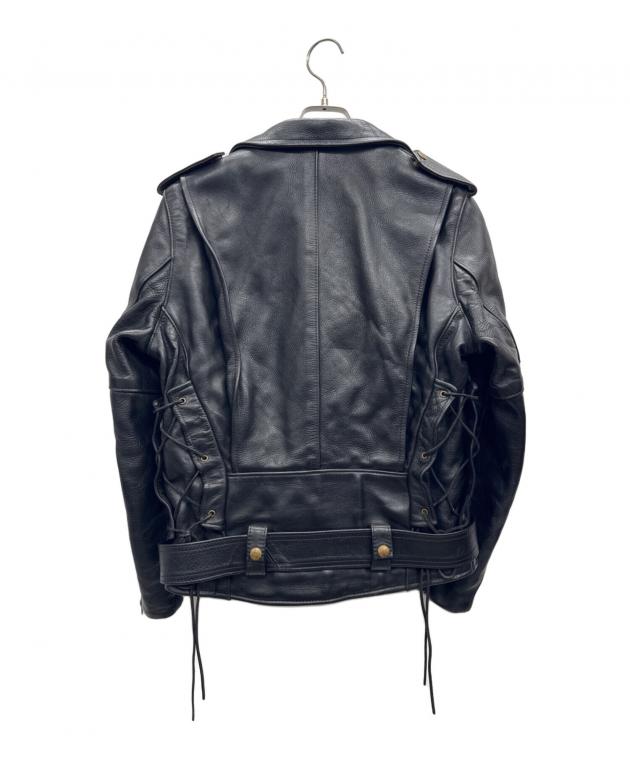 中古・古着通販】VANSON (バンソン) ダブルライダースジャケット