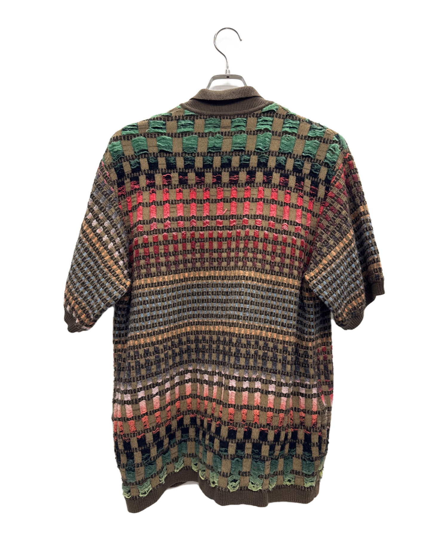 中古・古着通販】SUPREME (シュプリーム) Gradient Grid Zip Up Polo