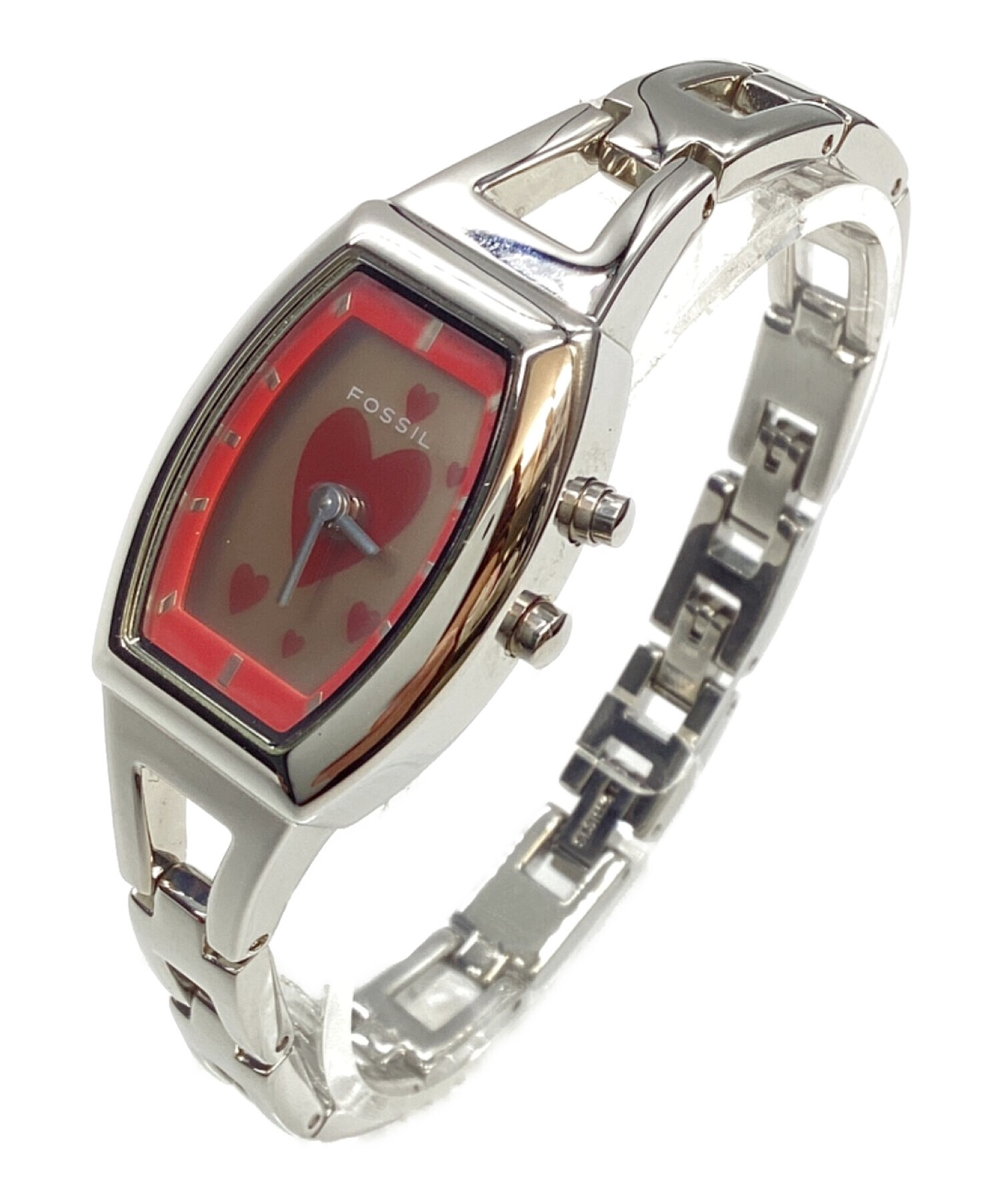 中古・古着通販】FOSSIL (フォッシル) BIG TIC ハート レッド