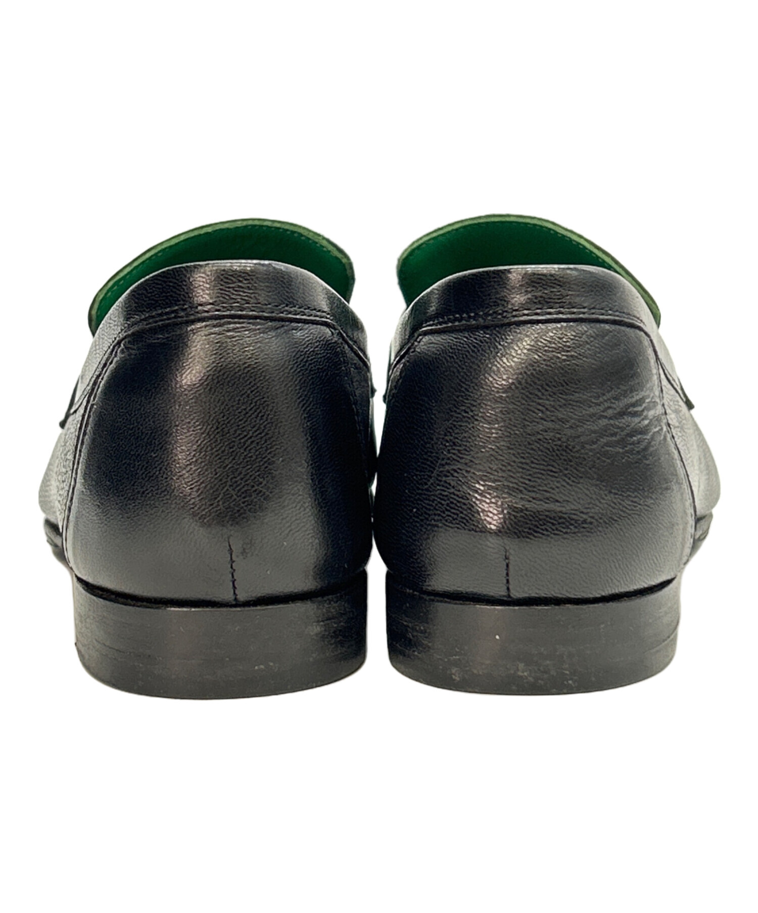 【希少試着のみ未使用】HERMESエルメス クロコ ローファー ブラック22cm 希少試着のみ未使用】HERMESエルメス クロコ ローファー ブラック22cm