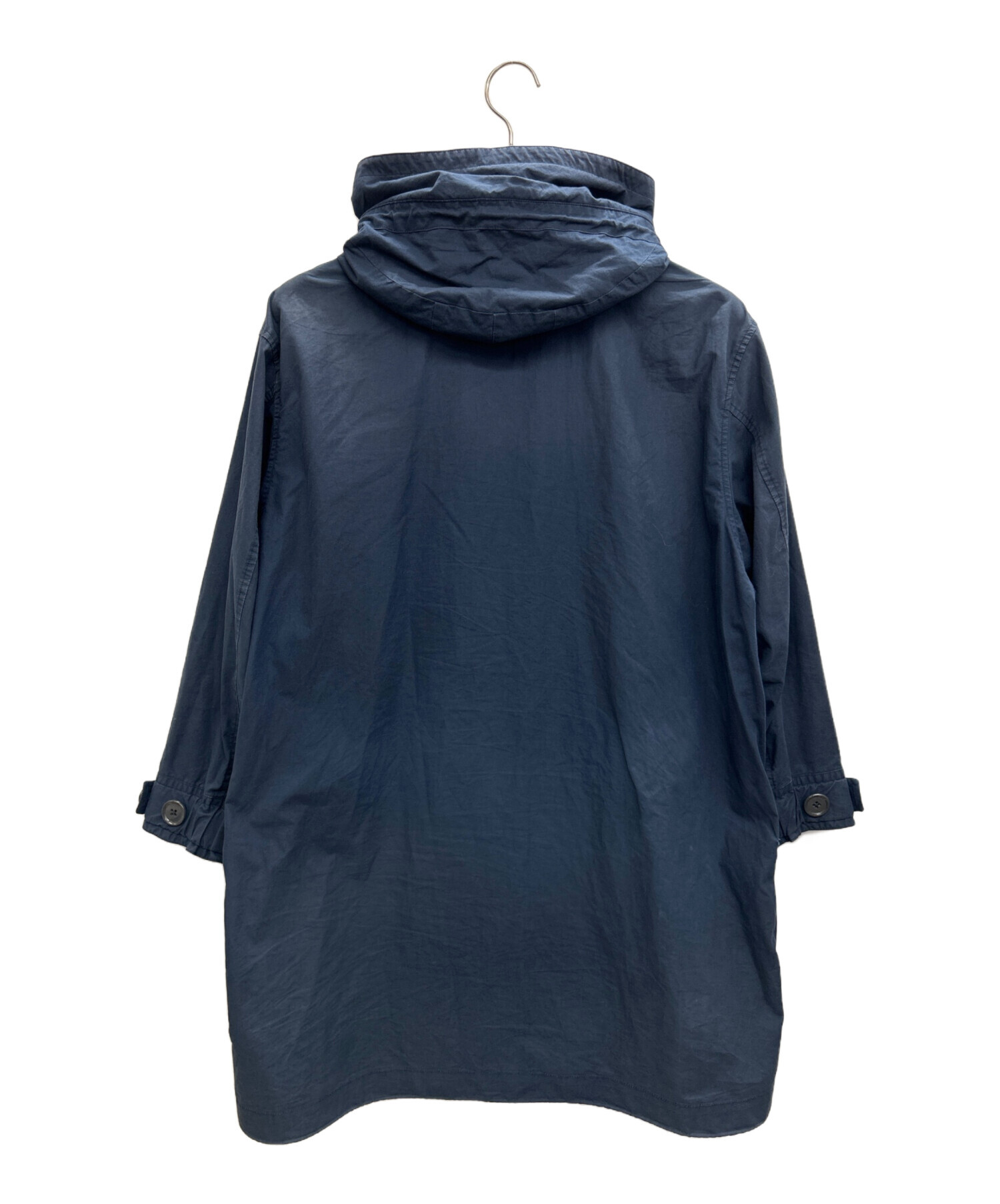 中古・古着通販】MARKAWARE (マーカウェア) フーデッドコート ネイビー