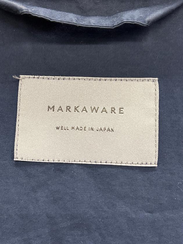 中古・古着通販】MARKAWARE (マーカウェア) フーデッドコート ネイビー