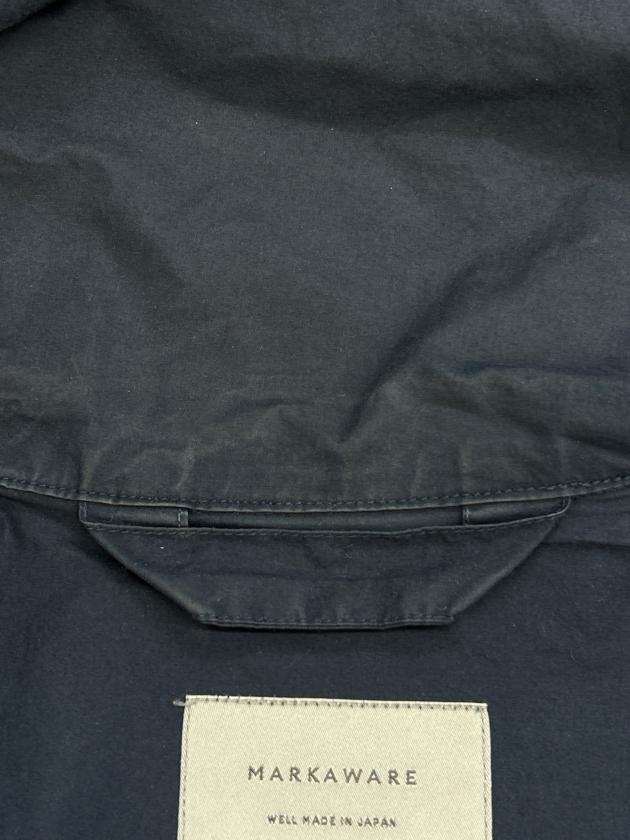 未使用 marka markaware フーデッドコート 中古・古着通販】MARKAWARE (マーカウェア) フーデッドコート ネイビー