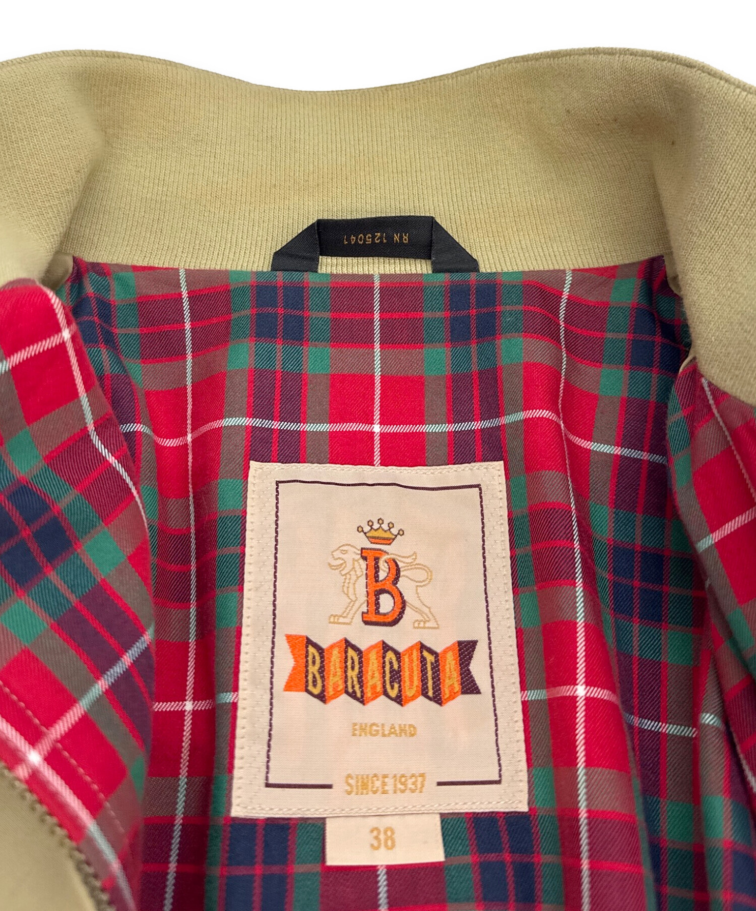中古・古着通販】BARACUTA (バラクータ) G9ハリントンジャケット