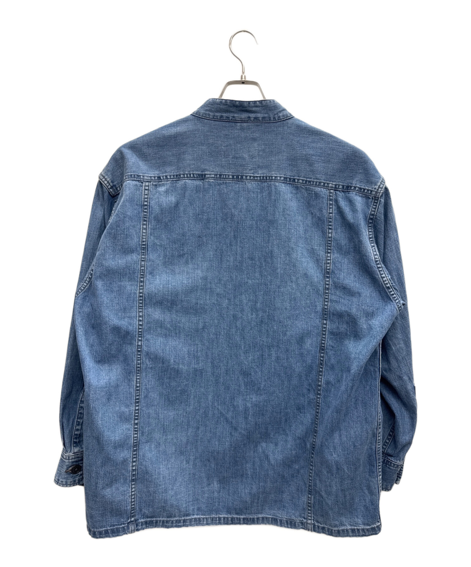 中古・古着通販】WTAPS (ダブルタップス) 長袖シャツ インディゴ