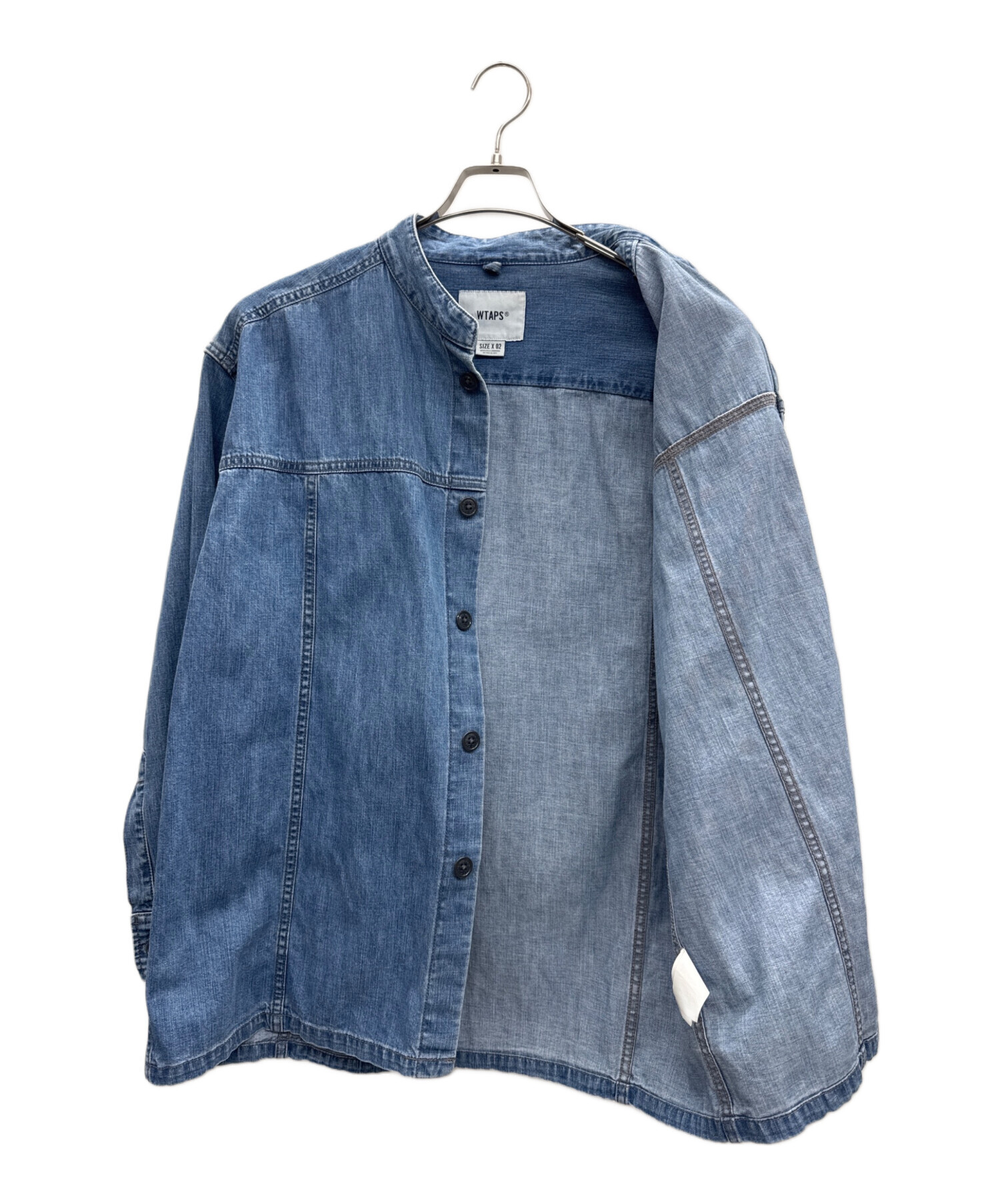 中古・古着通販】WTAPS (ダブルタップス) 長袖シャツ インディゴ