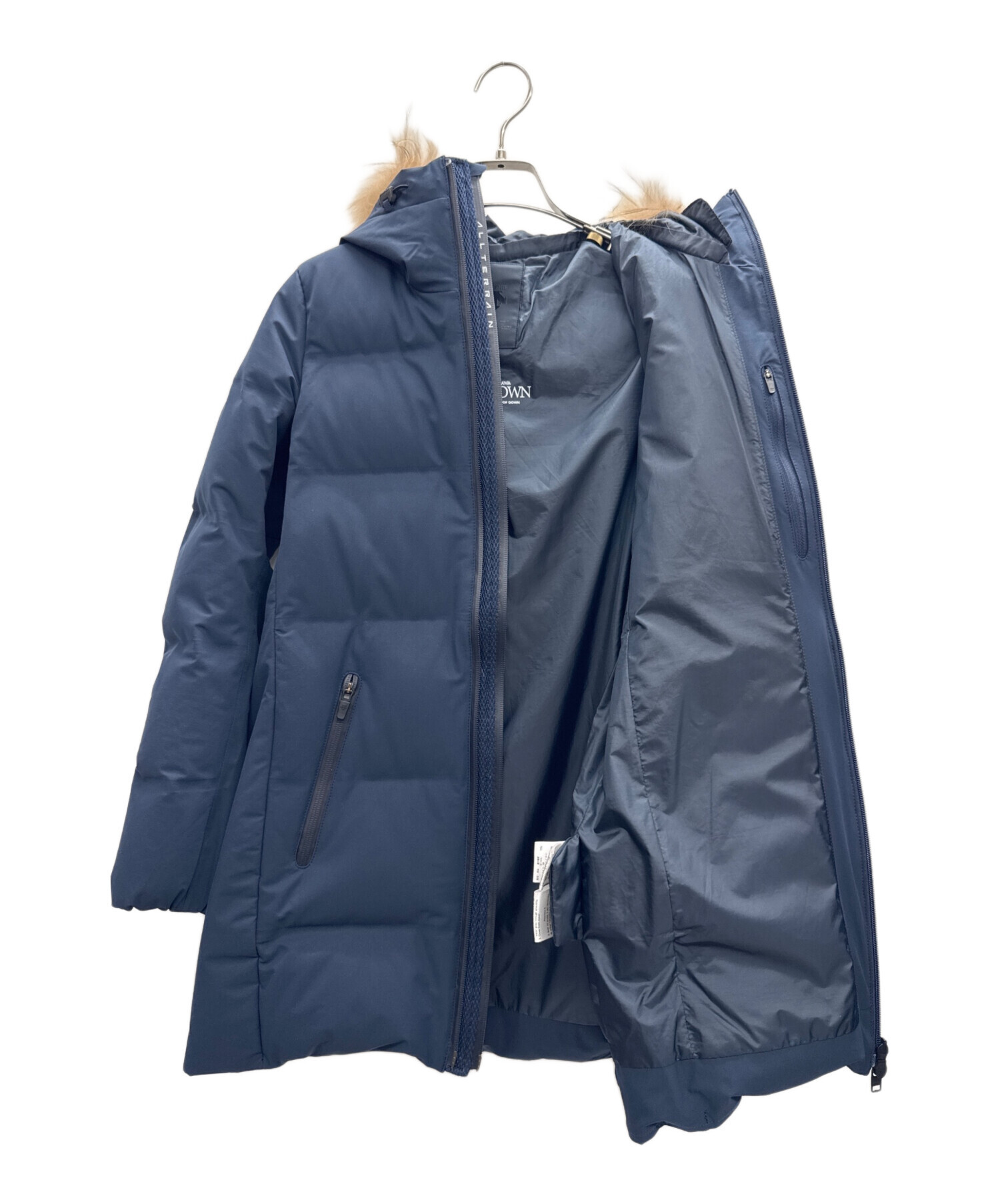 中古・古着通販】DESCENTE (デサント) ダウンジャケット ネイビー