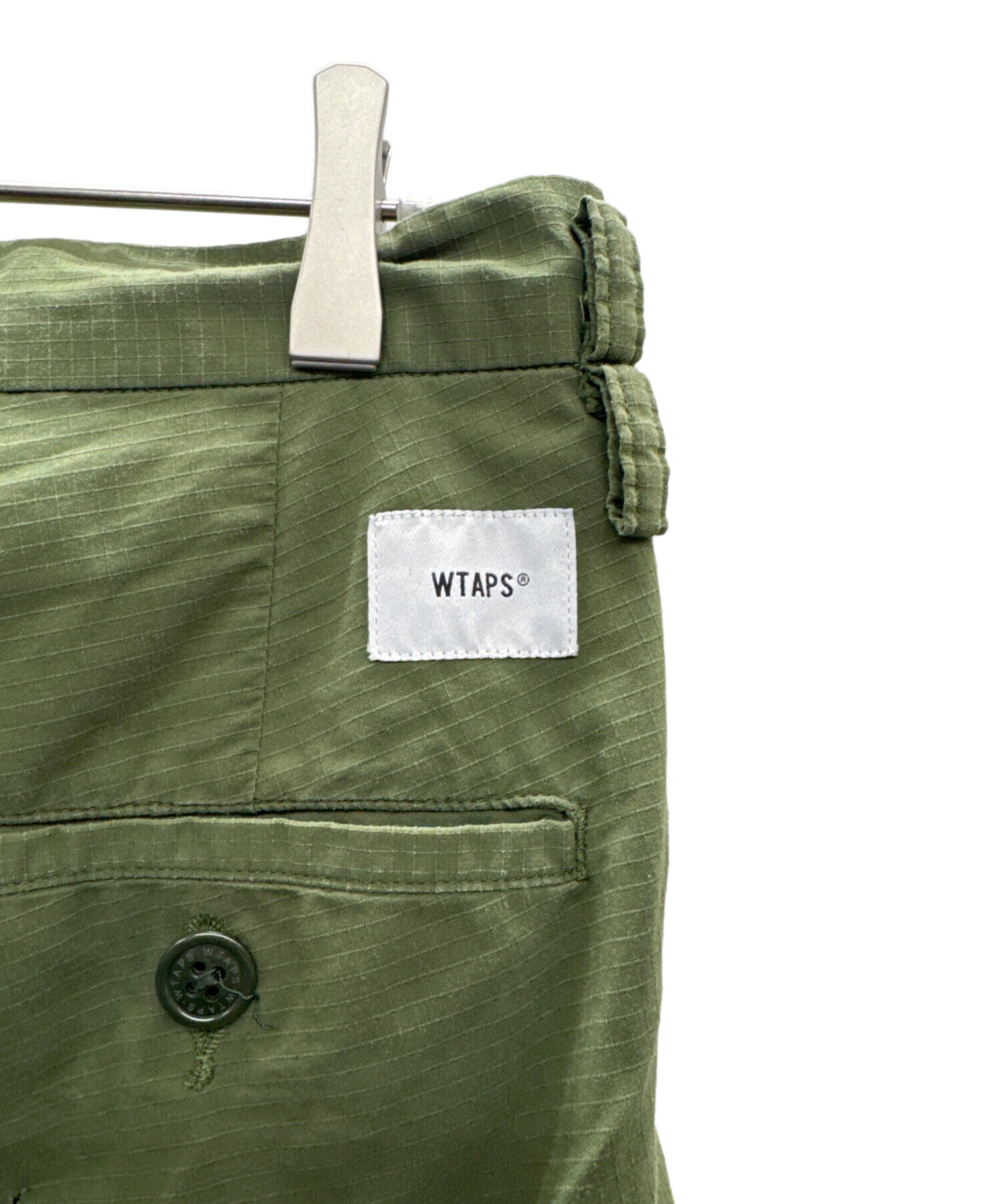 中古・古着通販】WTAPS (ダブルタップス) タックパンツ カーキ サイズ