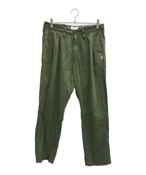 中古・古着通販】WTAPS (ダブルタップス) タックパンツ カーキ サイズ
