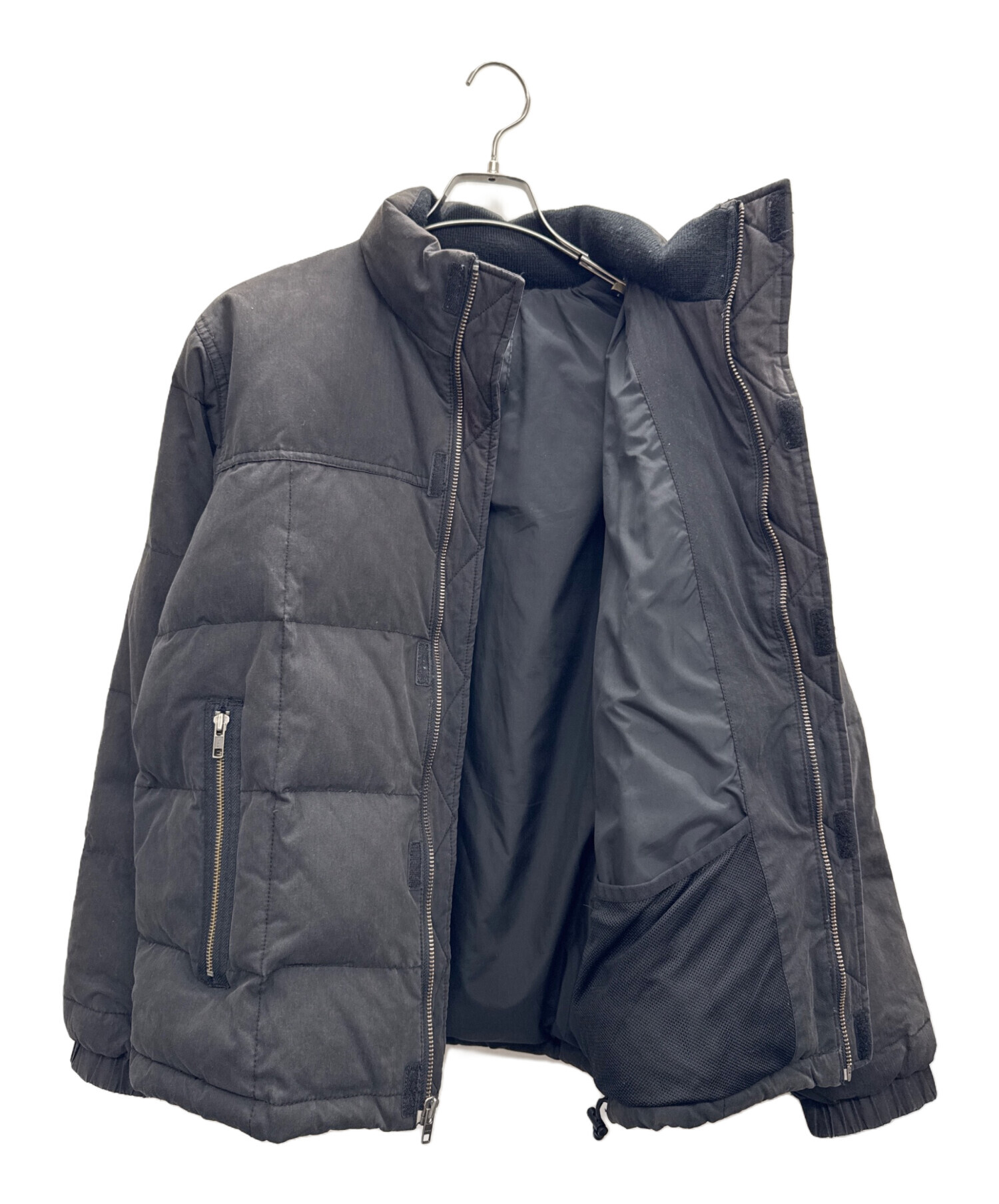 中古・古着通販】stussy (ステューシー) ダウンジャケット ブラック