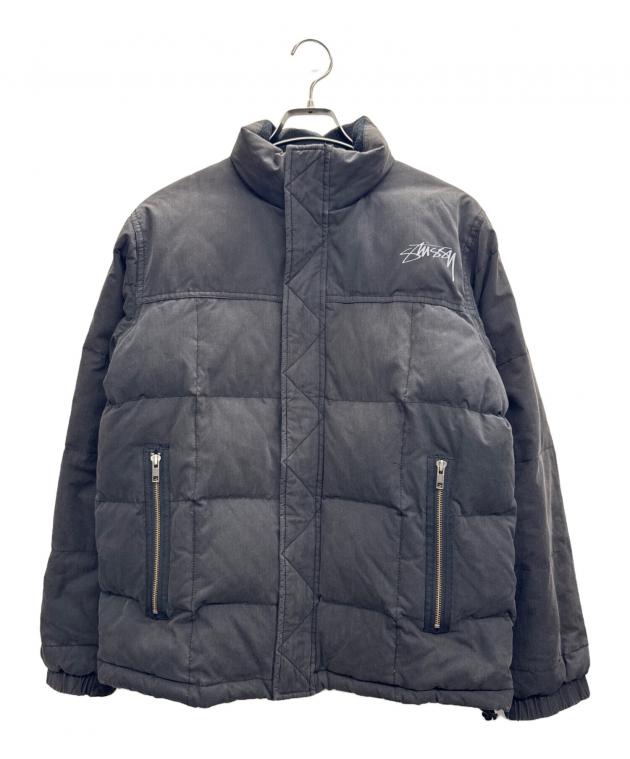 中古・古着通販】stussy (ステューシー) ダウンジャケット ブラック