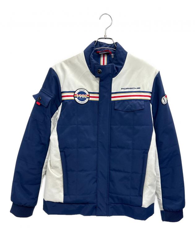 中古・古着通販】PORSCHE (ポルシェ) レーシングジャケット ブルー