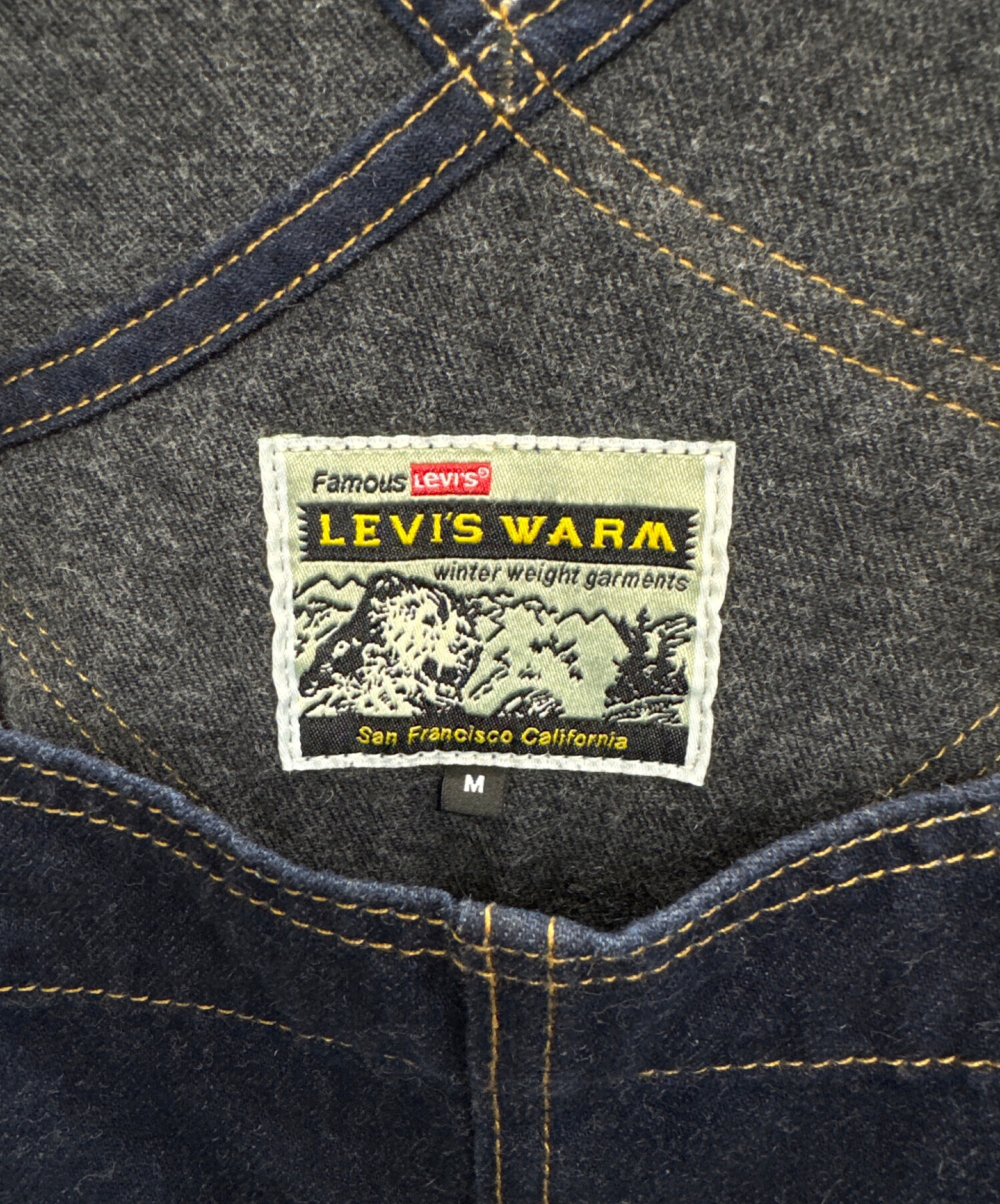 中古・古着通販】LEVI'S (リーバイス) オーバーオール インディゴ