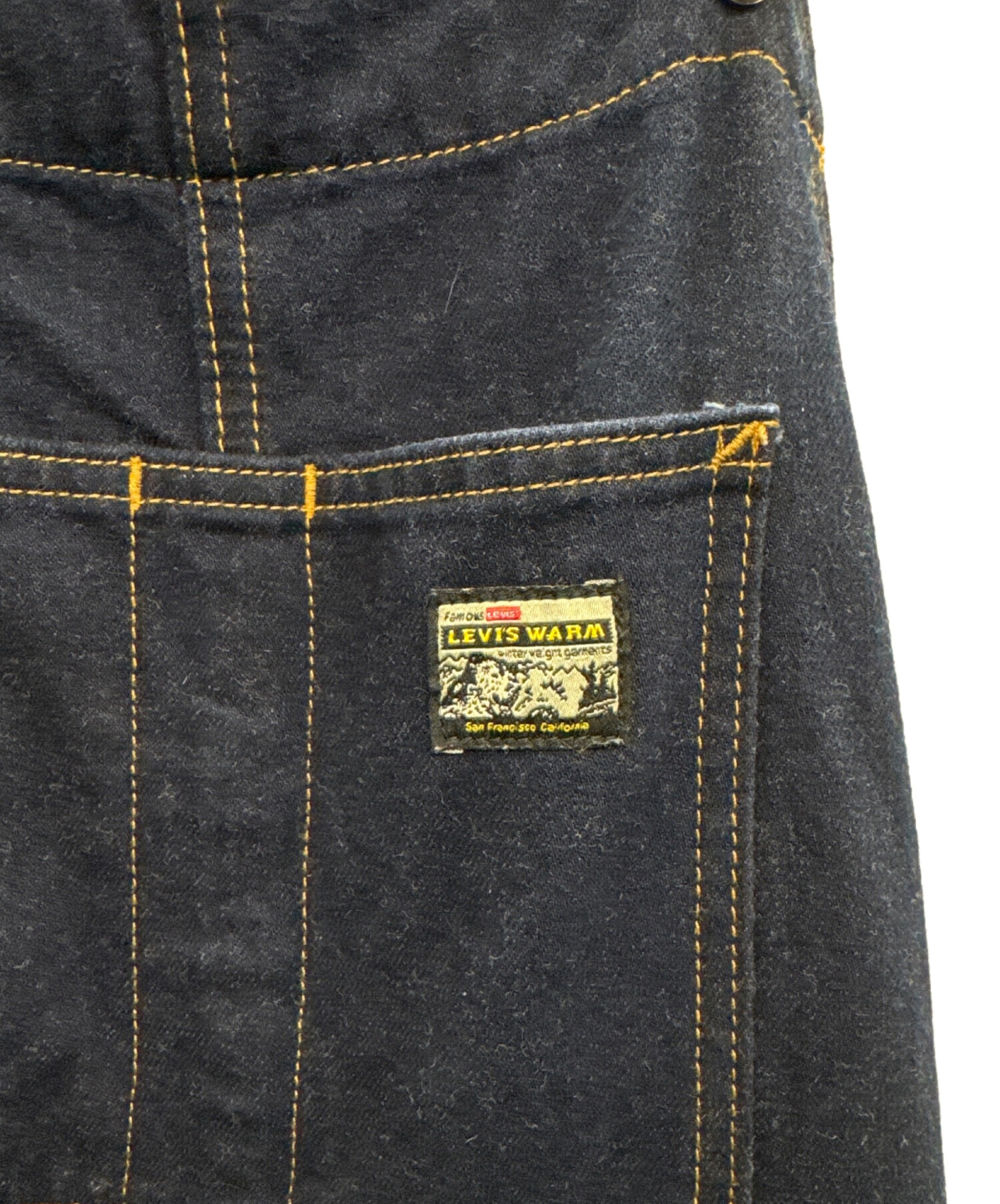 中古・古着通販】LEVI'S (リーバイス) オーバーオール インディゴ