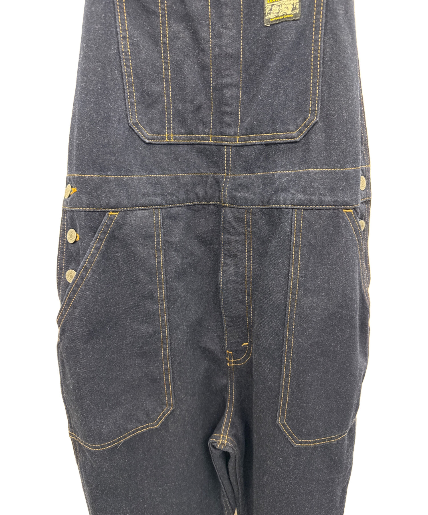 中古・古着通販】LEVI'S (リーバイス) オーバーオール インディゴ
