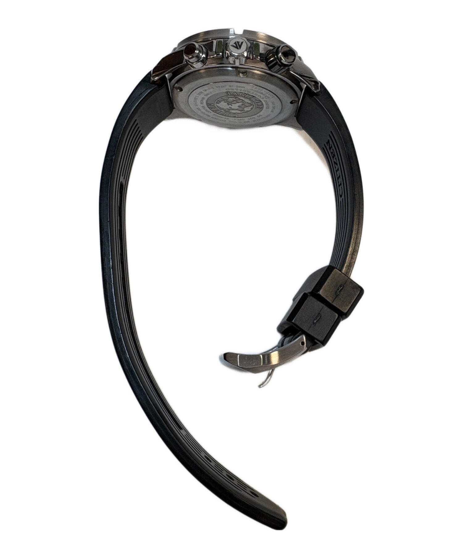 中古・古着通販】CITIZEN (シチズン) ダイバーズウォッチ ブラック