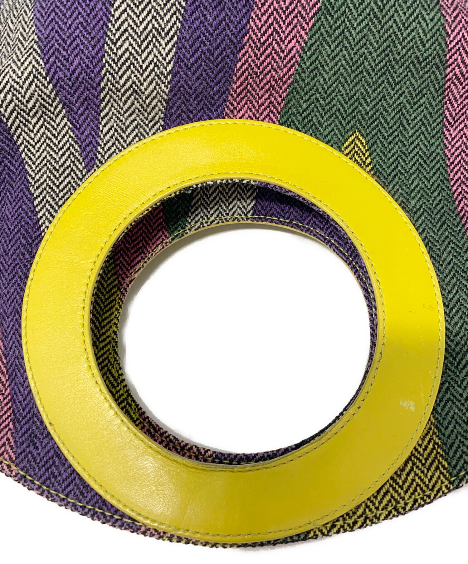 EMILIO PUCCI クラッチバッグ マルチカラー ハンドル付き 中古・古着通販】Emilio Pucci (エミリオ プッチ) ハンドバッグ マルチ