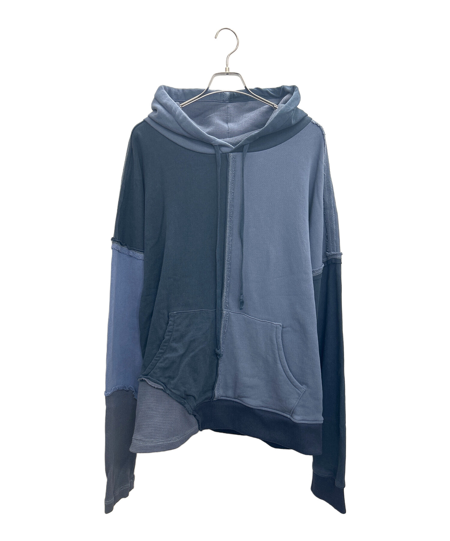 中古・古着通販】GREG LAUREN (グレッグローレン) ドッキングパーカー 