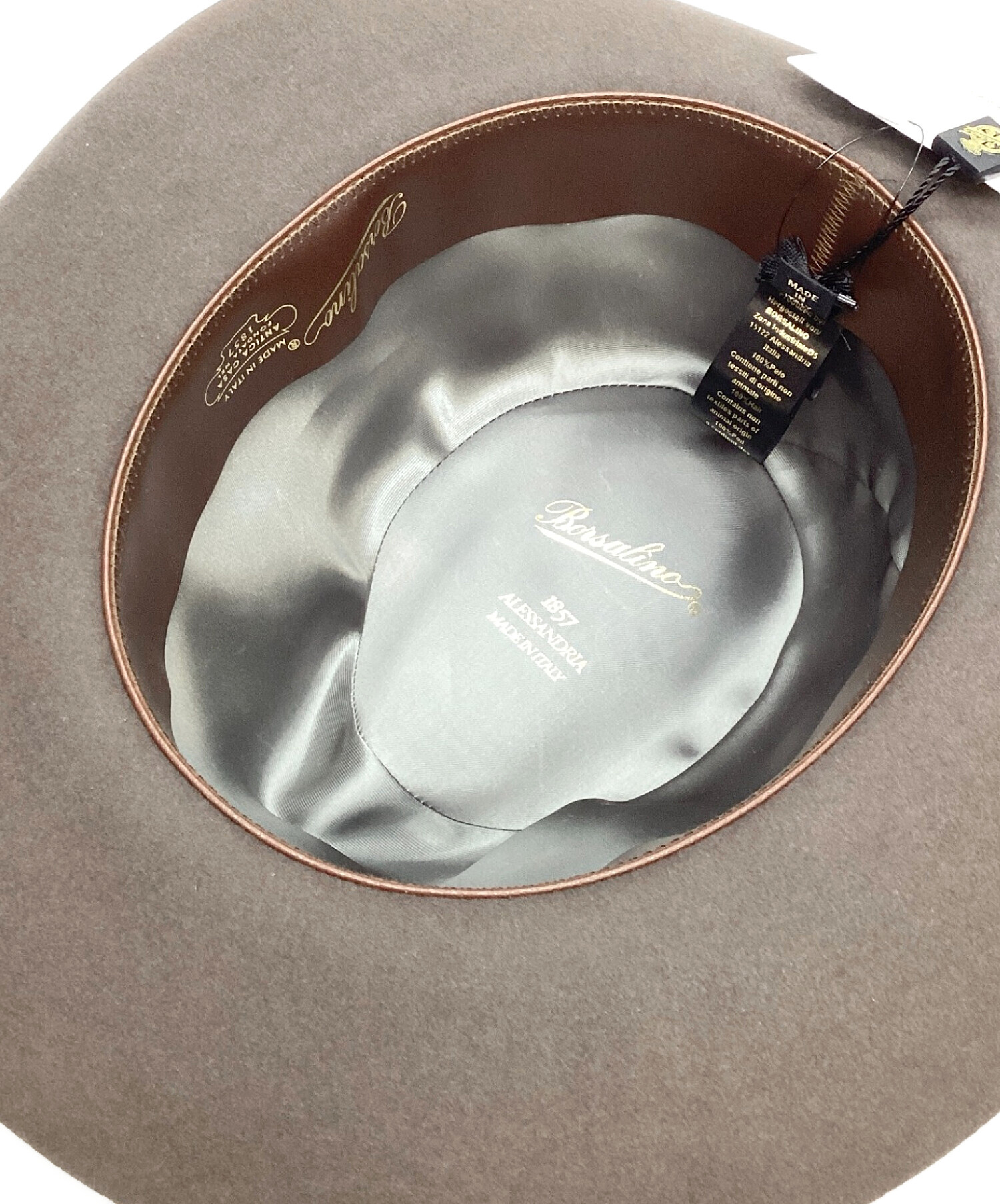 中古・古着通販】BORSALINO (ボルサリーノ) アレクサンダー 中折れ帽