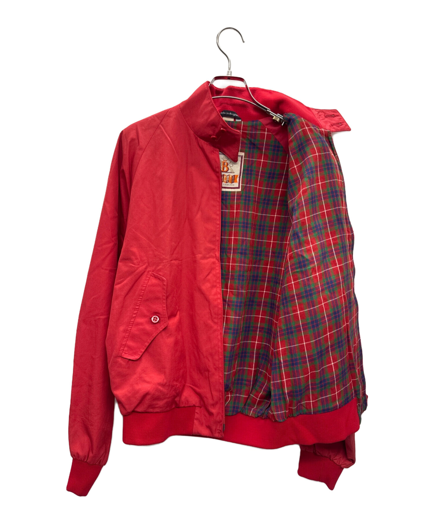 バラクータ 80s オールド G7 サイズ40 中古・古着通販】BARACUTA (バラクータ) スイングトップ レッド サイズ