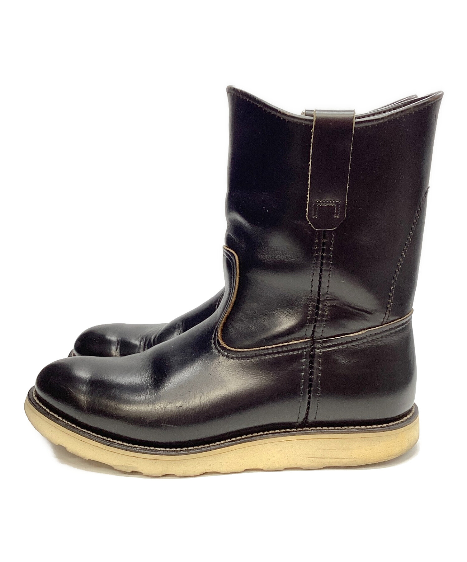 中古・古着通販】RED WING (レッドウィング) ペコスブーツ ブラック 
