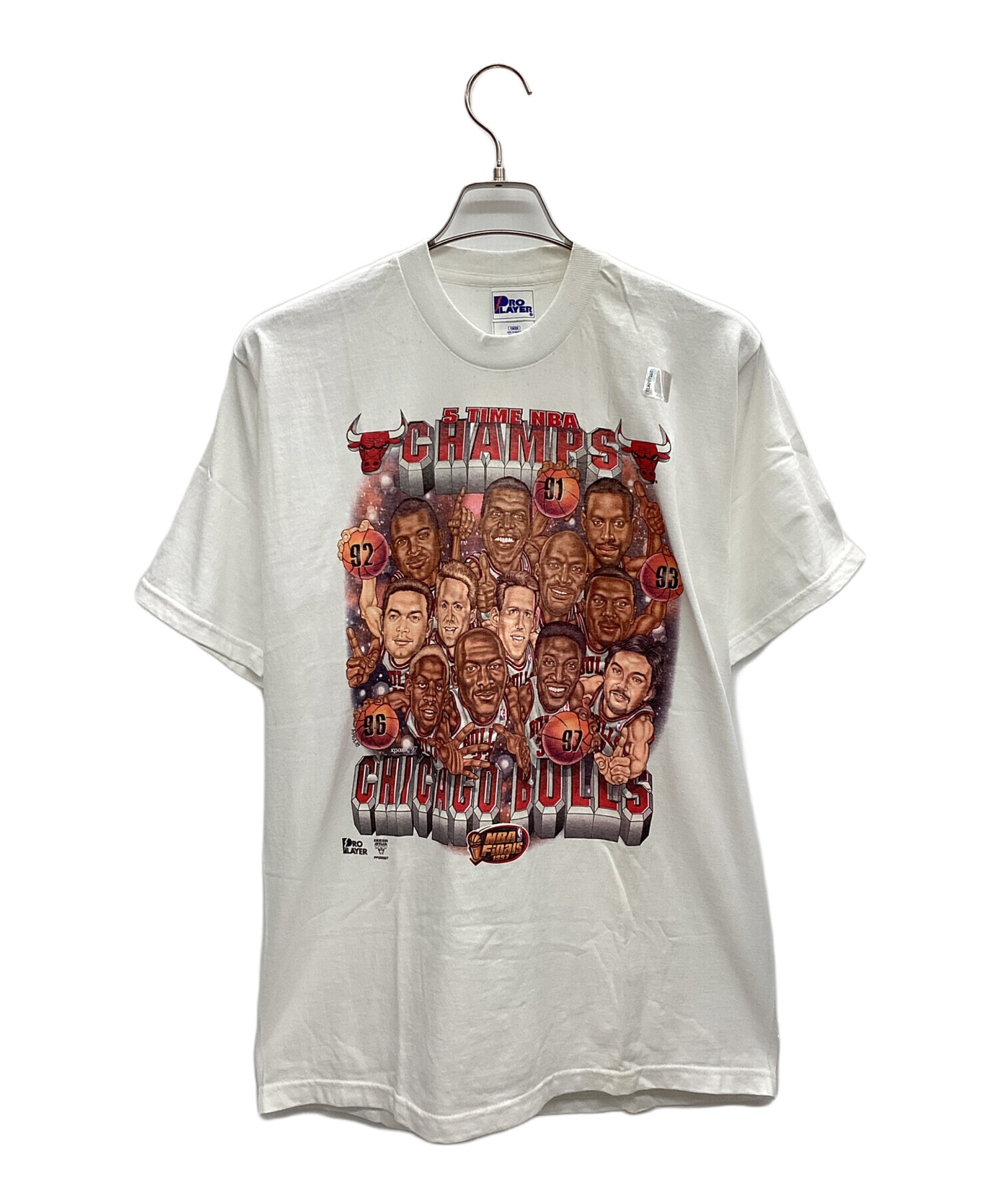 1997 NBA CHAMPIONS CHICAGO BULLS TシャツXL 中古・古着通販】VINTAGE (ヴィンテージ) NBA CHICAGO BULLS 1997