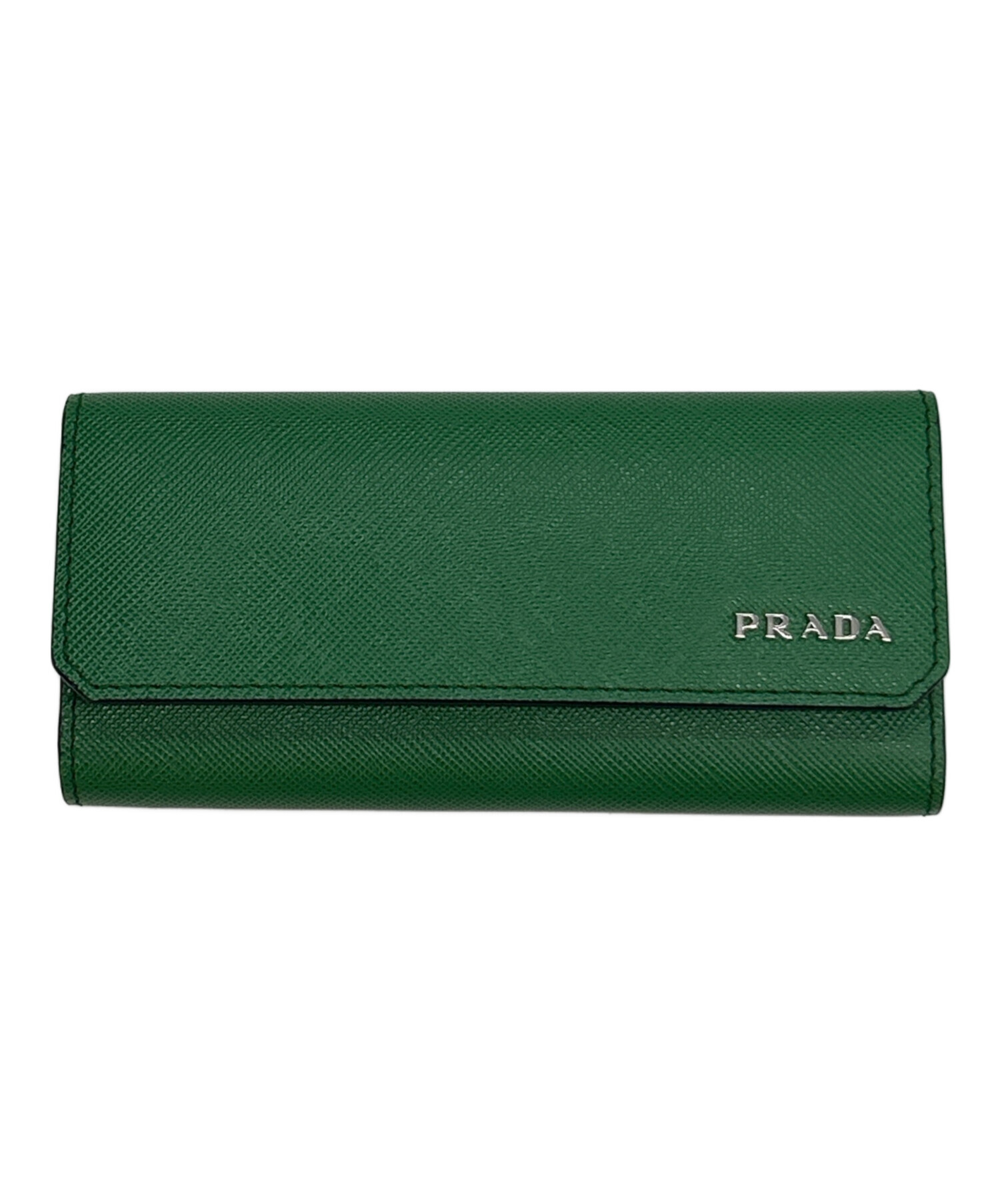 PRADA グリーン レザー ケース PRADA グリーンレザー iPhone14ケース PRADAiPhoneケース
